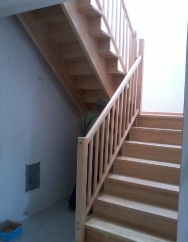 Drewniane schody